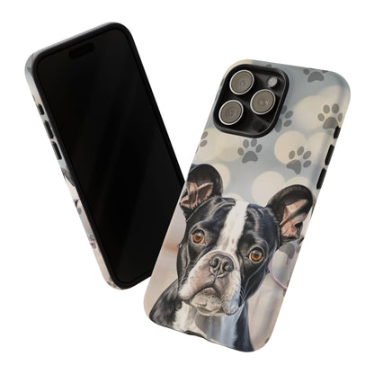 Boston Terrier Phone Case by Tough Cases (Apple iphone, Samsung galaxy, Google Pixel) Boston Terrier
