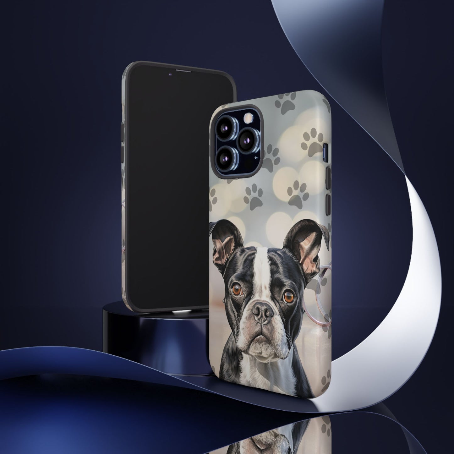 Boston Terrier Phone Case by Tough Cases (Apple iphone, Samsung galaxy, Google Pixel) Boston Terrier
