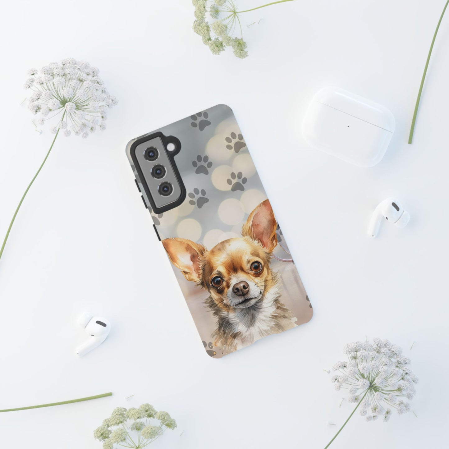 Chihuahua phone case by Tough Cases (Apple iPhone, Samsung Galaxy, and Google Pixel)