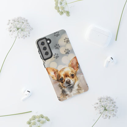 Chihuahua phone case by Tough Cases (Apple iPhone, Samsung Galaxy, and Google Pixel)