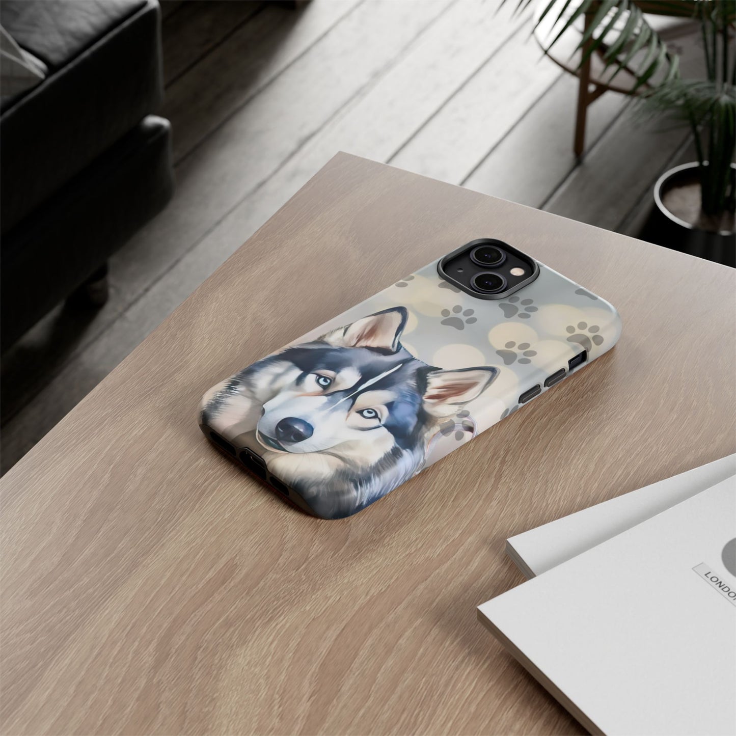 Siberian Husky Phone Cases by Tough Cases (Apple iPhone, Samsung Galaxy, and Google Pixel)