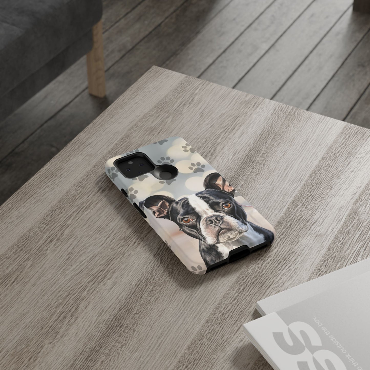 Boston Terrier Phone Case by Tough Cases (Apple iphone, Samsung galaxy, Google Pixel) Boston Terrier