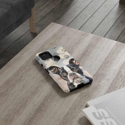 Boston Terrier Phone Case by Tough Cases (Apple iphone, Samsung galaxy, Google Pixel) Boston Terrier