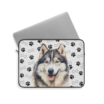 Alaskan Malamute Laptop Sleeve