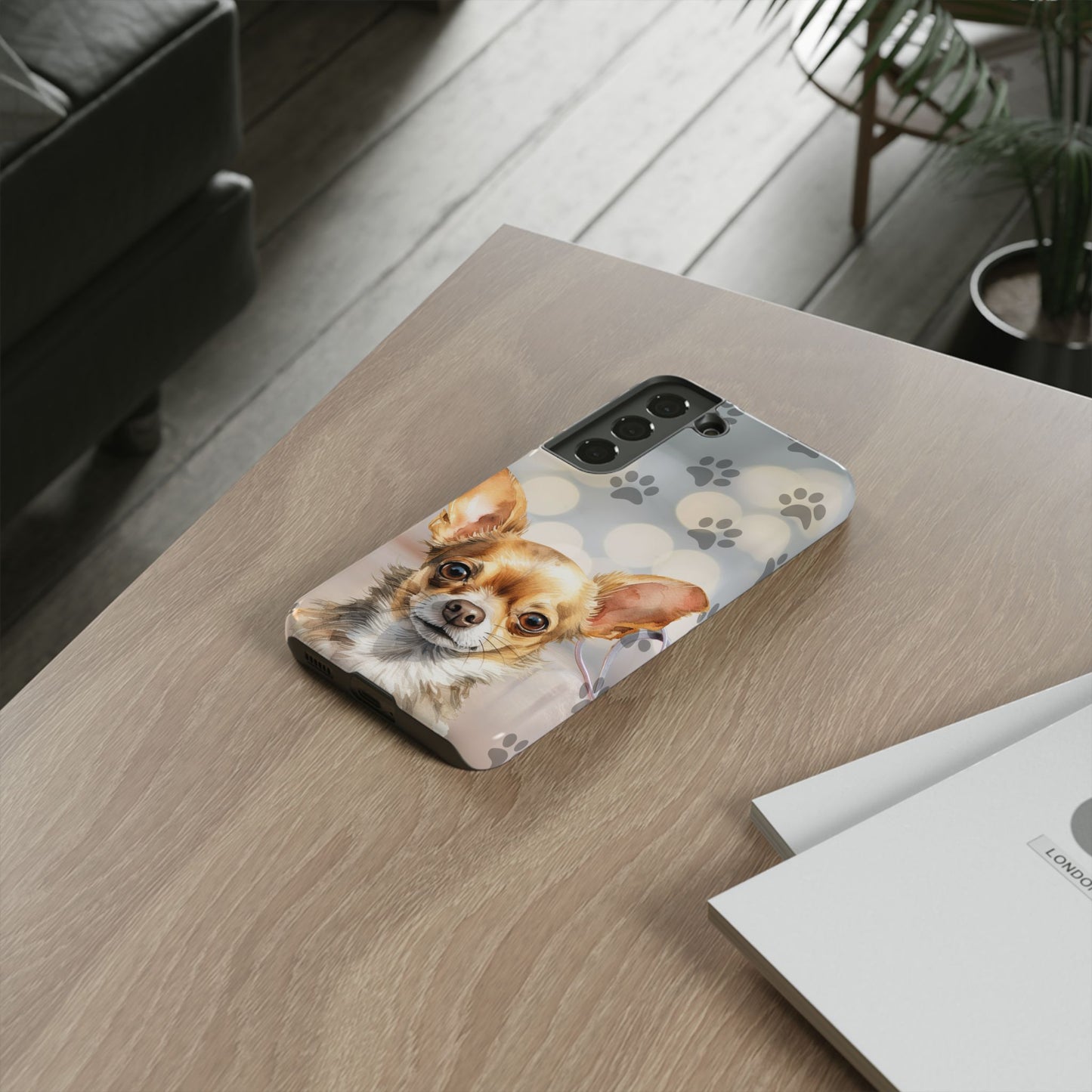 Chihuahua phone case by Tough Cases (Apple iPhone, Samsung Galaxy, and Google Pixel)