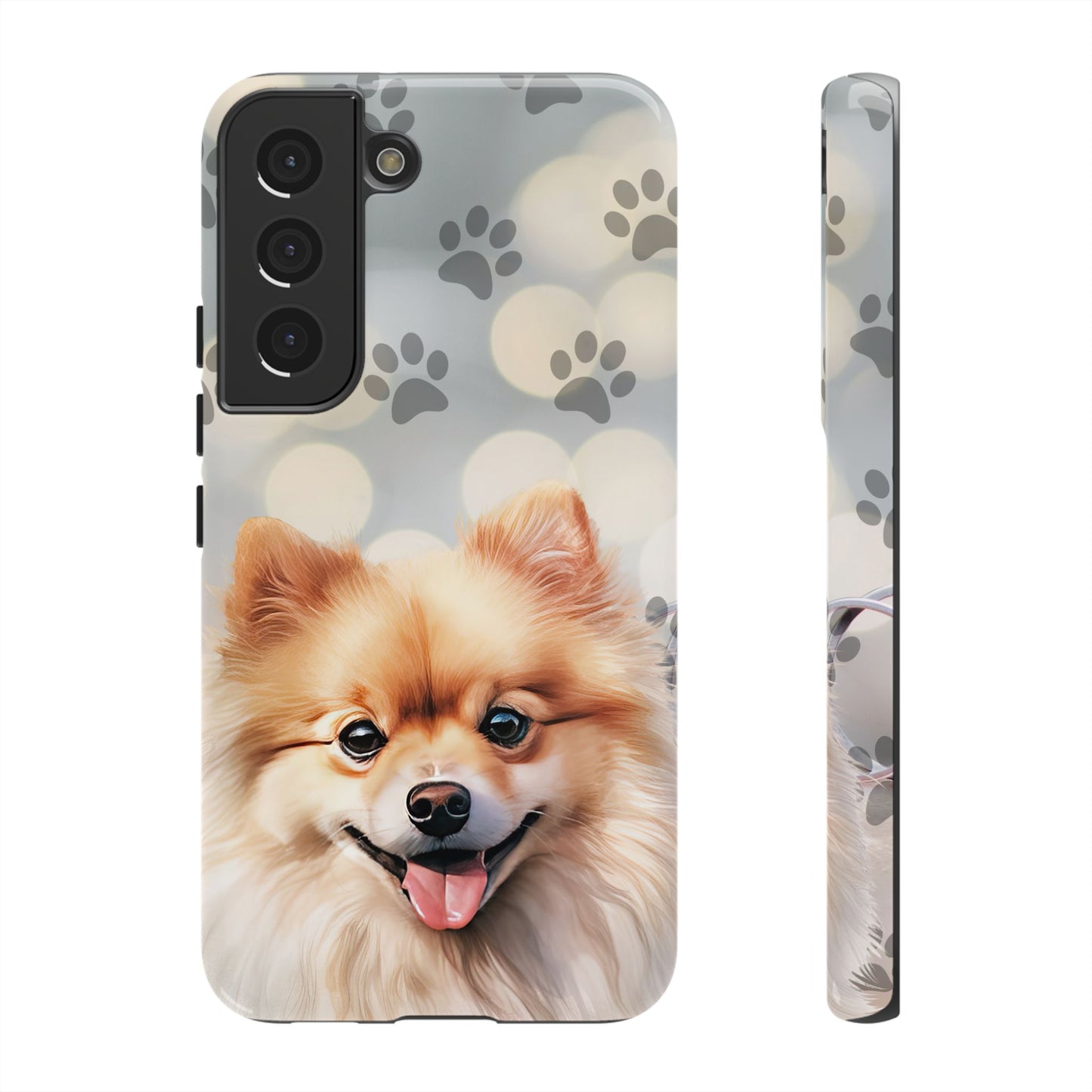Pomeranian by Tough Cases (Apple iPhone, Samsung Galaxy, and Google Pixel)