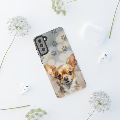 Chihuahua phone case by Tough Cases (Apple iPhone, Samsung Galaxy, and Google Pixel)