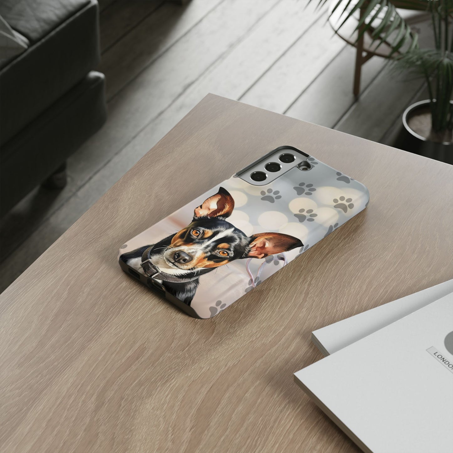 Rat Terrier by Tough Cases a (Apple iPhone, Samsung Galaxy, and Google Pixel)
