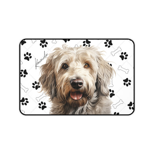 Komondor Desk Mat