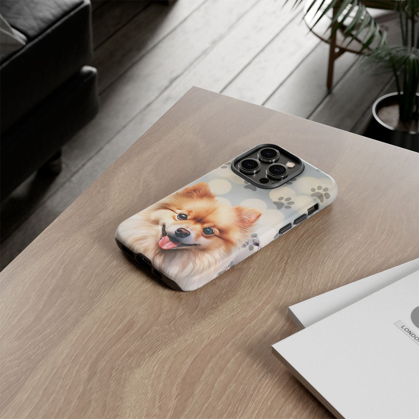 Pomeranian by Tough Cases (Apple iPhone, Samsung Galaxy, and Google Pixel)