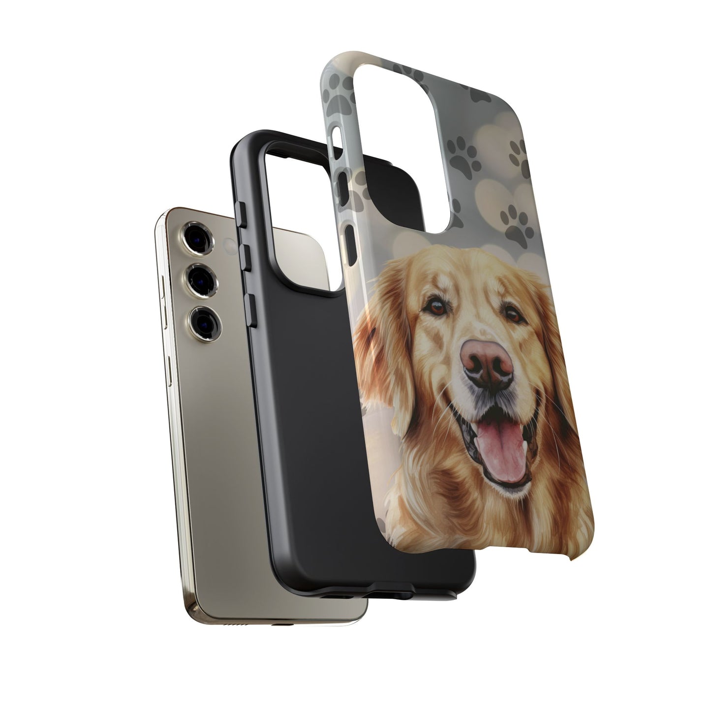 Golden Retriever Phone Case by Tough Cases (Apple iPhone, Samsung Galaxy, and Google Pixel)