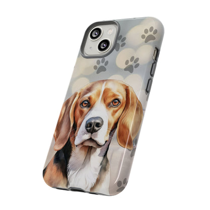 Beagle Phone Case by Tough Cases (Apple iPhone, Samsung Galaxy, and Google Pixel) Beagle