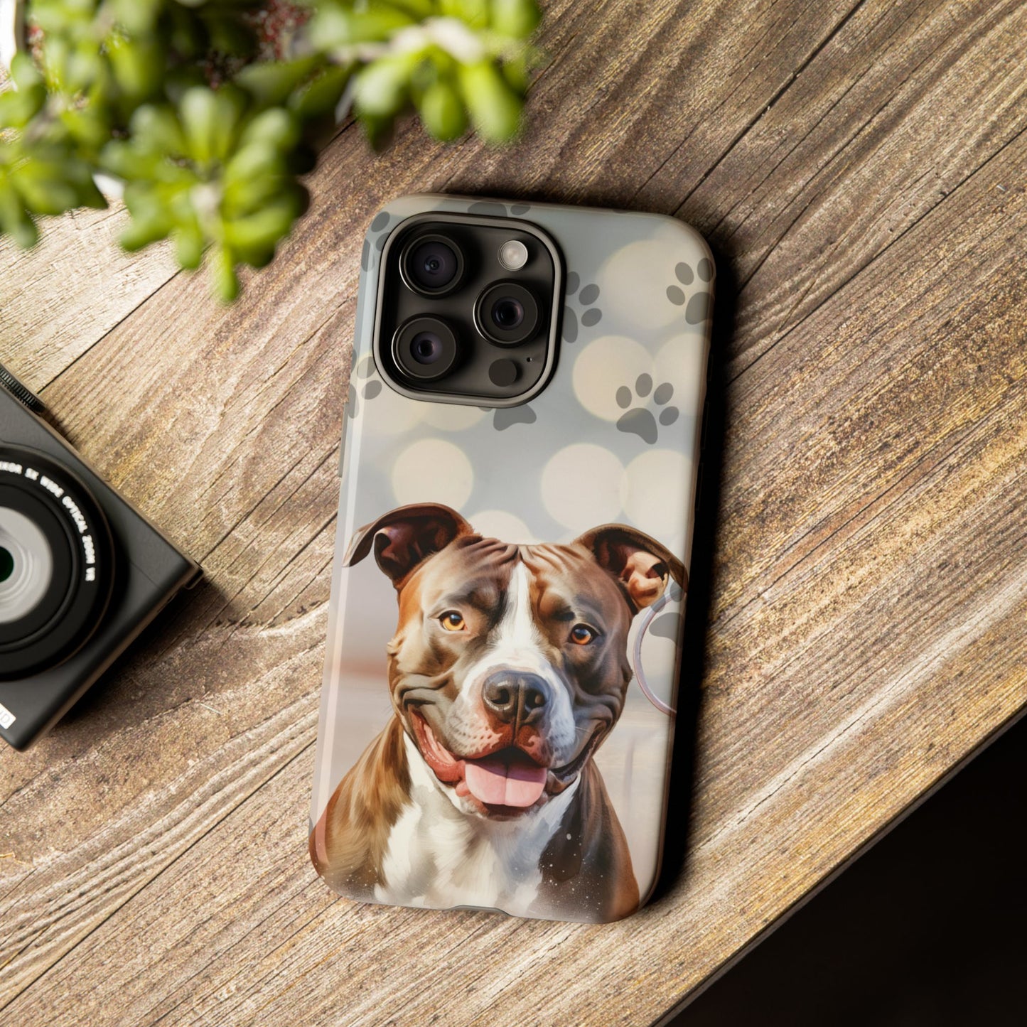 Phone Case by Tough Cases (Apple iphone, Samsung Galaxy, Google Pixel) Staffordshire Terrier