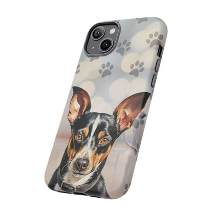 Rat Terrier by Tough Cases a (Apple iPhone, Samsung Galaxy, and Google Pixel)