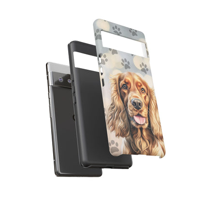 Cocker Spaniel Phone Case by Tough Cases (Apple iPhone, Samsung Galaxy, and Google Pixel)