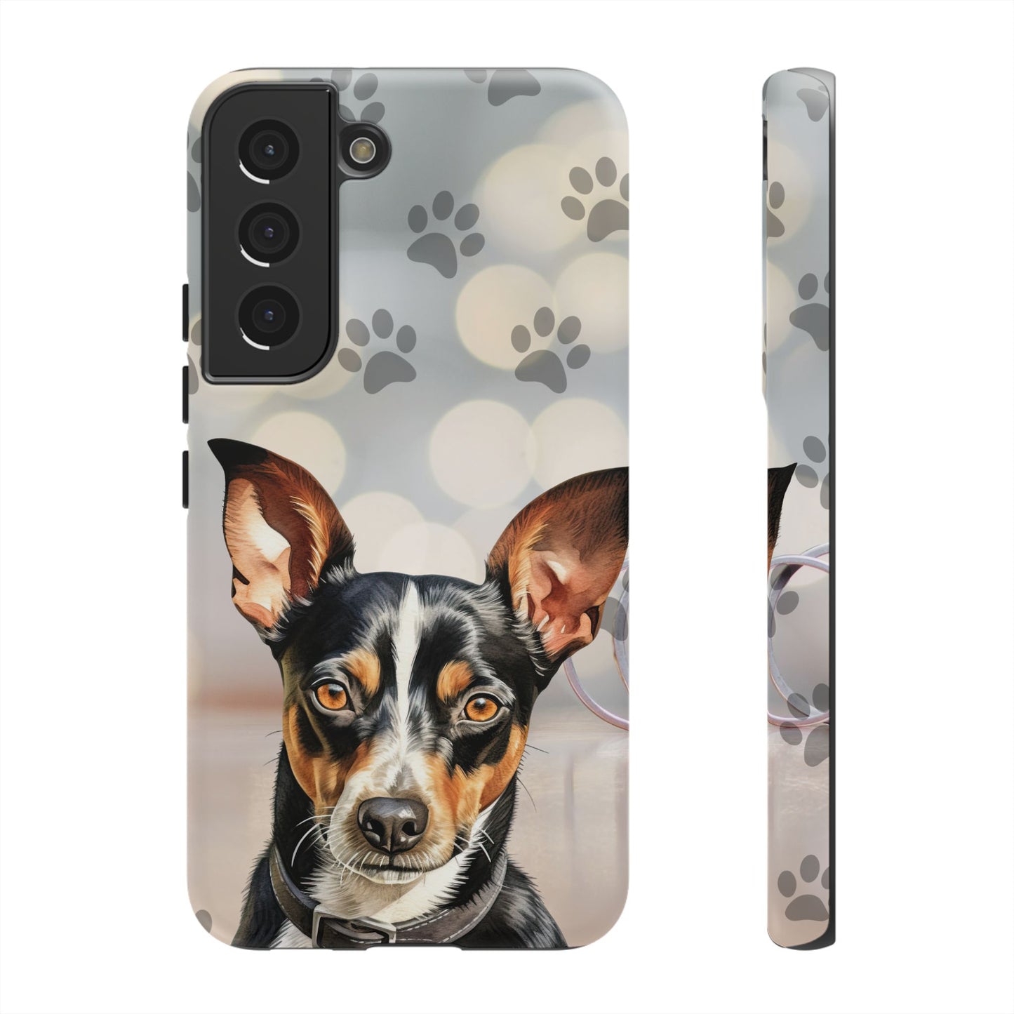 Rat Terrier by Tough Cases a (Apple iPhone, Samsung Galaxy, and Google Pixel)