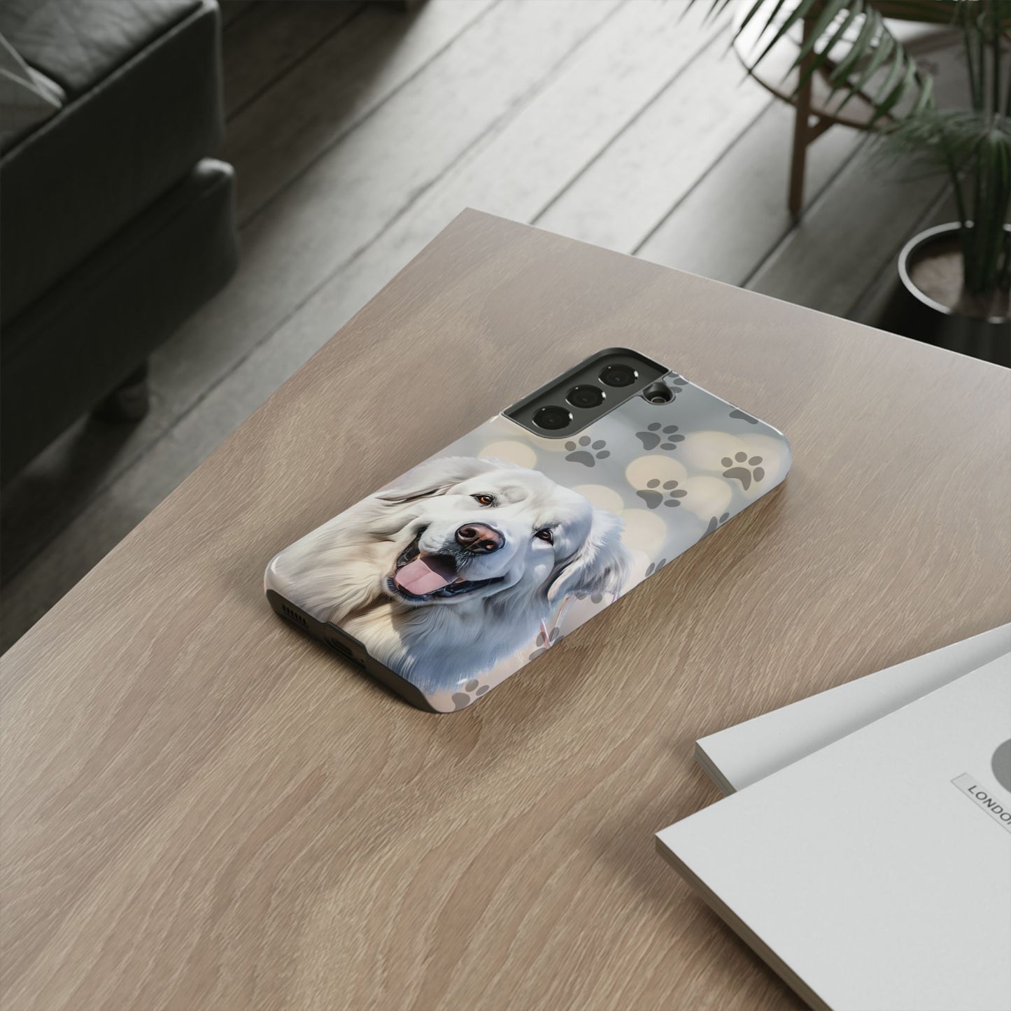 Great Pyrenees Phone Case by Tough Cases (Apple iPhone, Samsung Galaxy, and Google Pixel )