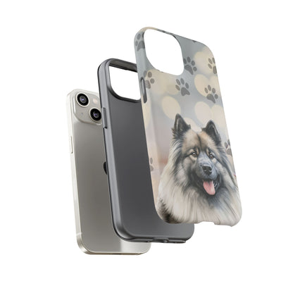 Keeshond Phone Case by Tough Cases ( Apple iPhone, Samsung Galaxy, and Google Pixel)