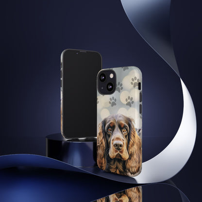 English Cocker Spaniel Phone Case by Tough Cases (Apple iPhone, Samsung Galaxy, and Google Pixel)