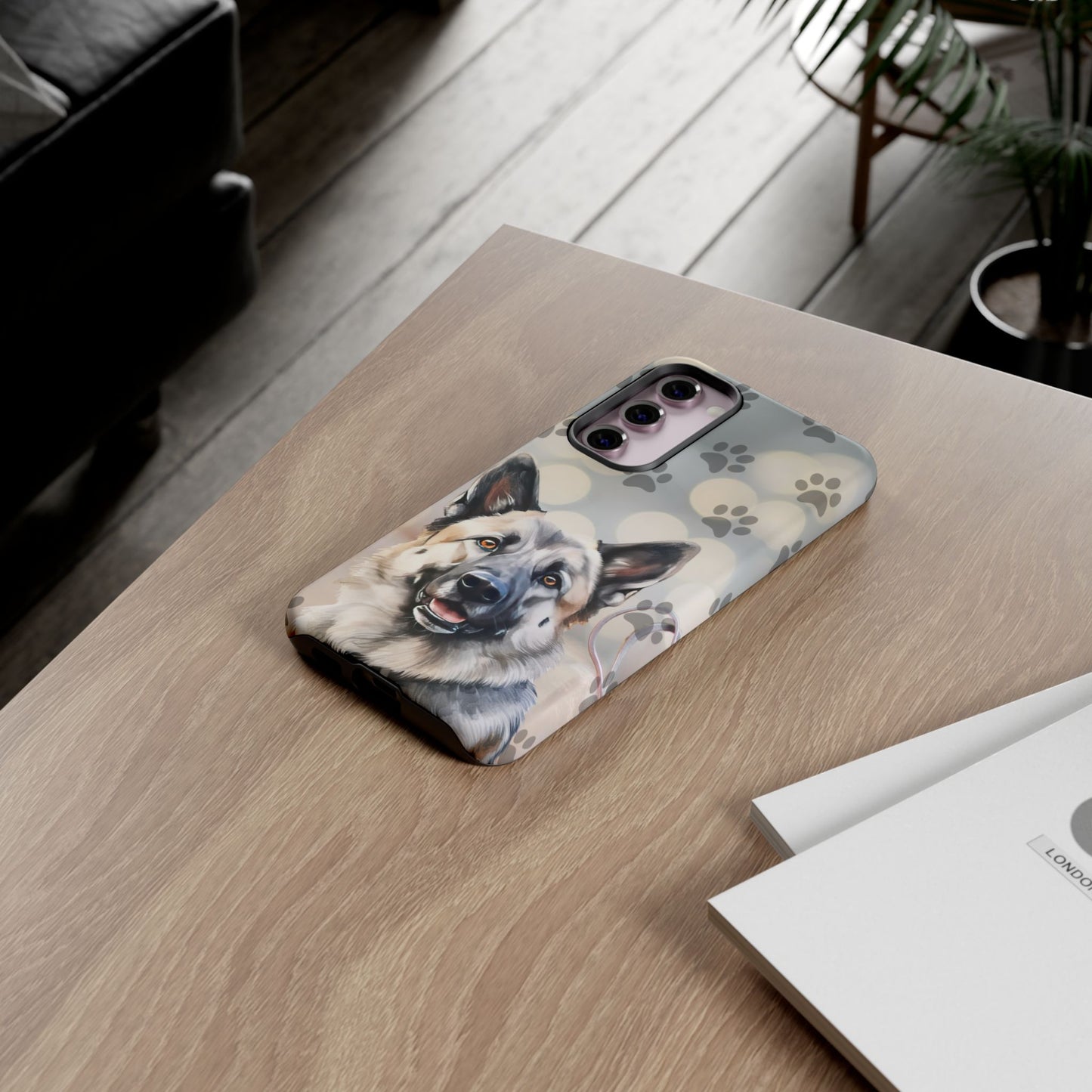 Norwegian Elkhound by Tough Cases (Apple iPhone, Samsung Galaxy, and Google Pixel)