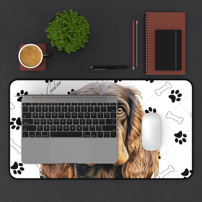 English Cocker Spaniel Desk Mat