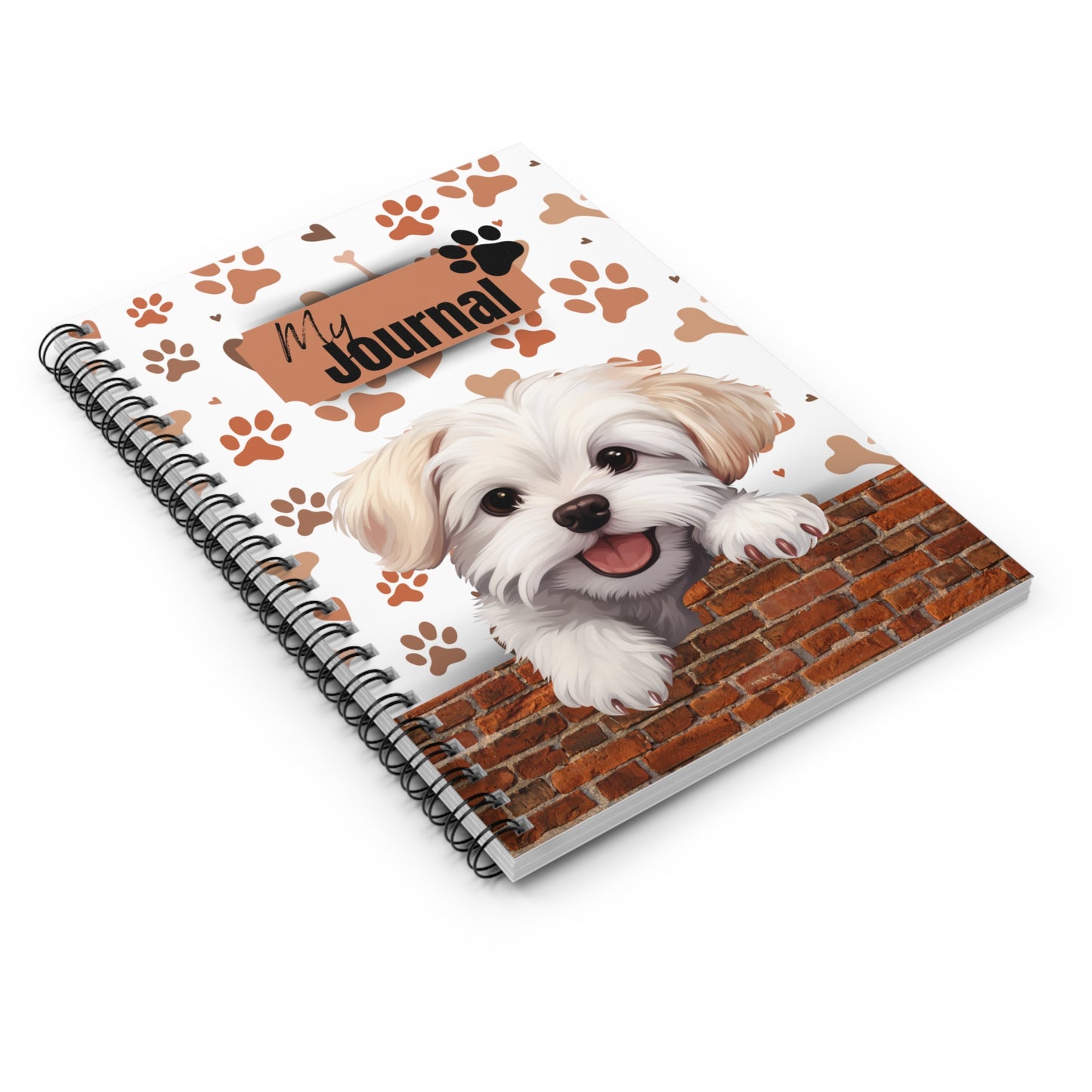 Maltese Spiral Notebook - Ruled Line