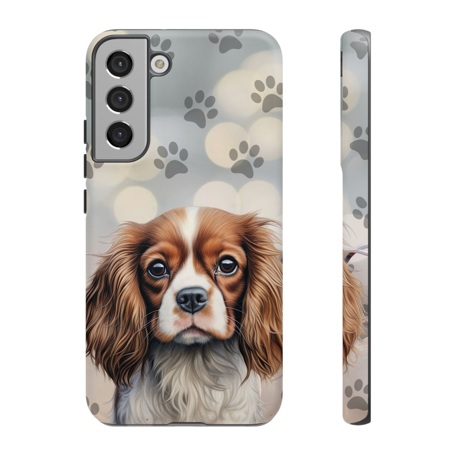 Cavalier King Charles Spaniel phone case by Tough Cases (Apple iPhone, Samsung Galaxy, and Google Pixel)