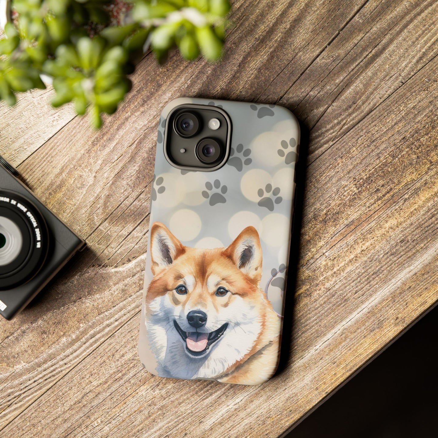 Shiba Inu Phone Case by Tough Cases (Apple iPhone, Samsung Galaxy, and Google Pixel)