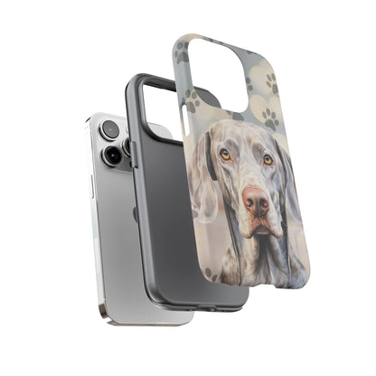 Weimaraner Phone Case by Tough Cases (Apple iPhone, Samsung Galaxy, and Google Pixel)