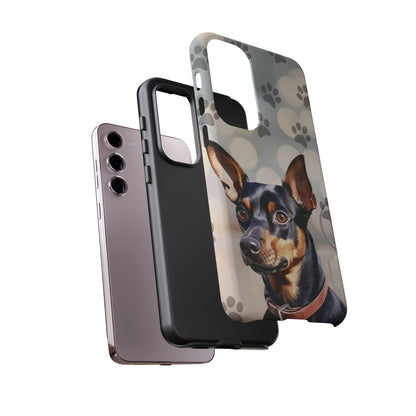 Miniature Pinscher by Tough Cases (Apple iPhone, Samsung Galaxy, and Google Pixel)