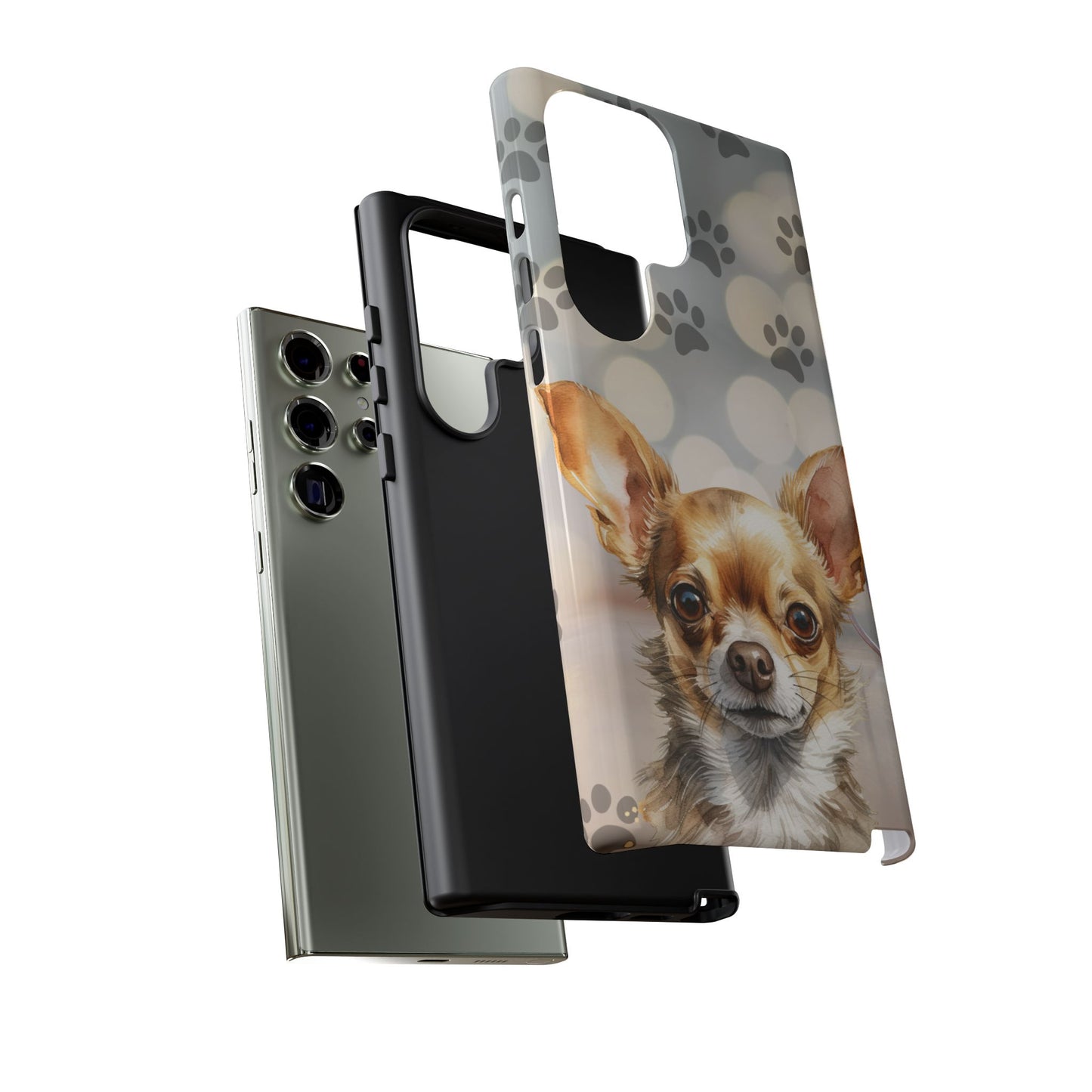 Chihuahua phone case by Tough Cases (Apple iPhone, Samsung Galaxy, and Google Pixel)