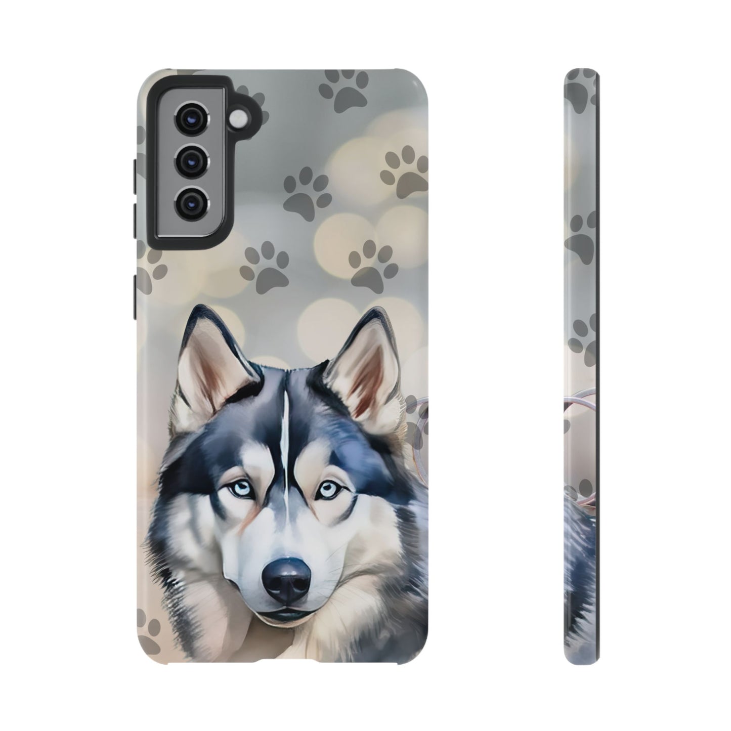 Siberian Husky Phone Cases by Tough Cases (Apple iPhone, Samsung Galaxy, and Google Pixel)