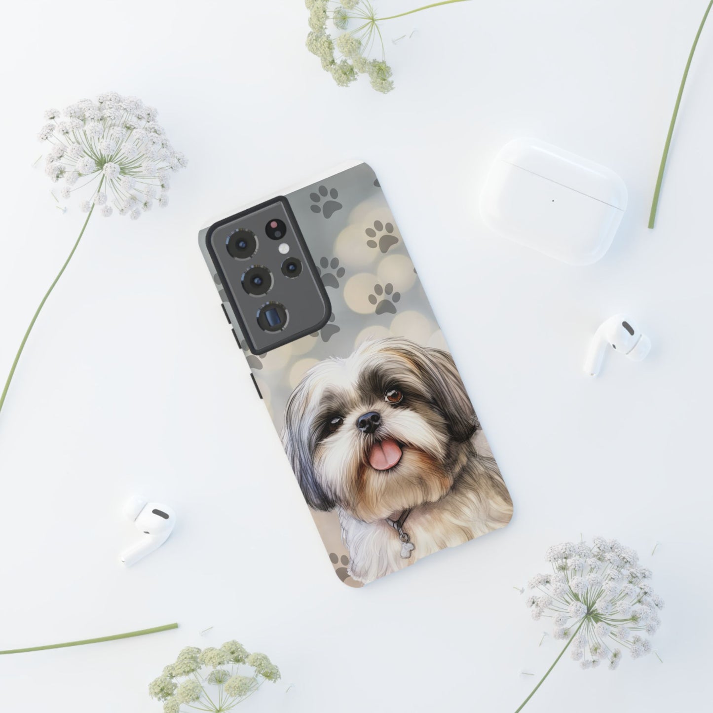 Shih Tzu iPhone 15 Case by Tough Cases (iPhone 15, Pro, Plus and Pro Max)