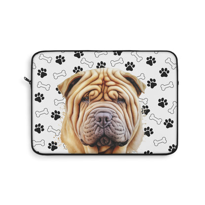 Chinese Char-Pei Laptop Sleeve