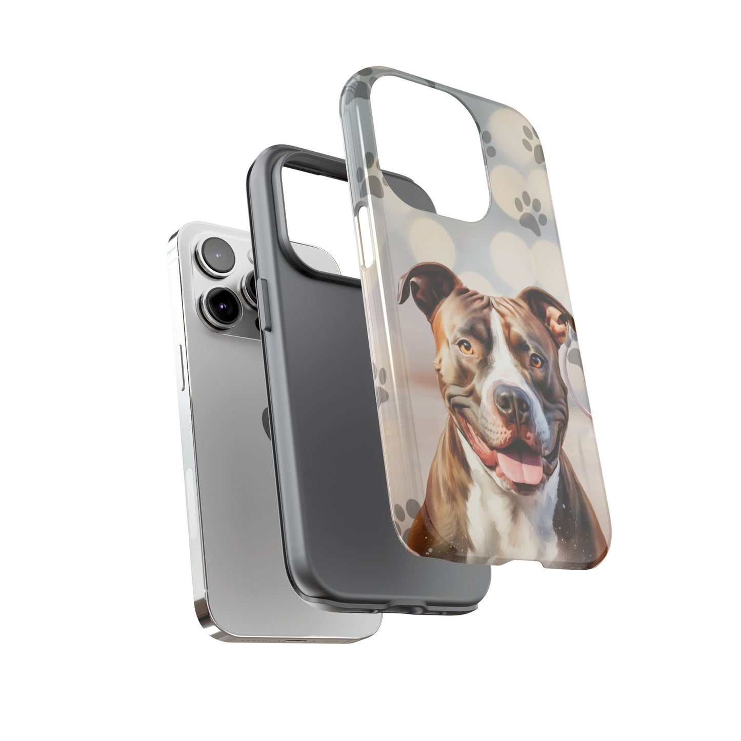 Phone Case by Tough Cases (Apple iphone, Samsung Galaxy, Google Pixel) Staffordshire Terrier