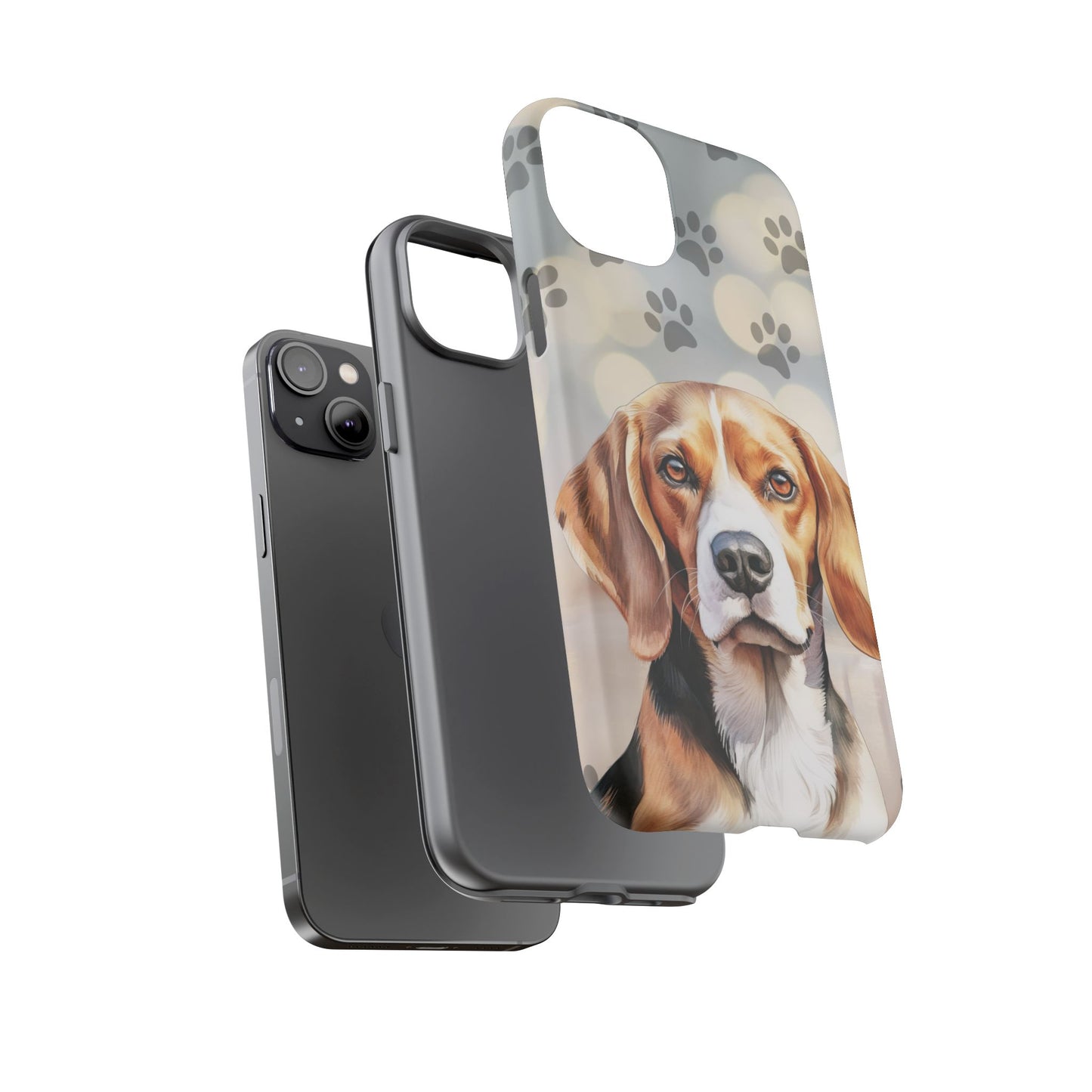 Beagle Phone Case by Tough Cases (Apple iPhone, Samsung Galaxy, and Google Pixel) Beagle