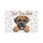 Boerboel Personalized Pet Food Mat for Dogs, Custom Dog Feeding Mat, Cute Dog Bowl Mat, Anti-Slip Pet Mat, Perfect Gift for Pet Lovers