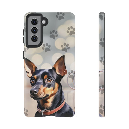 Miniature Pinscher by Tough Cases (Apple iPhone, Samsung Galaxy, and Google Pixel)