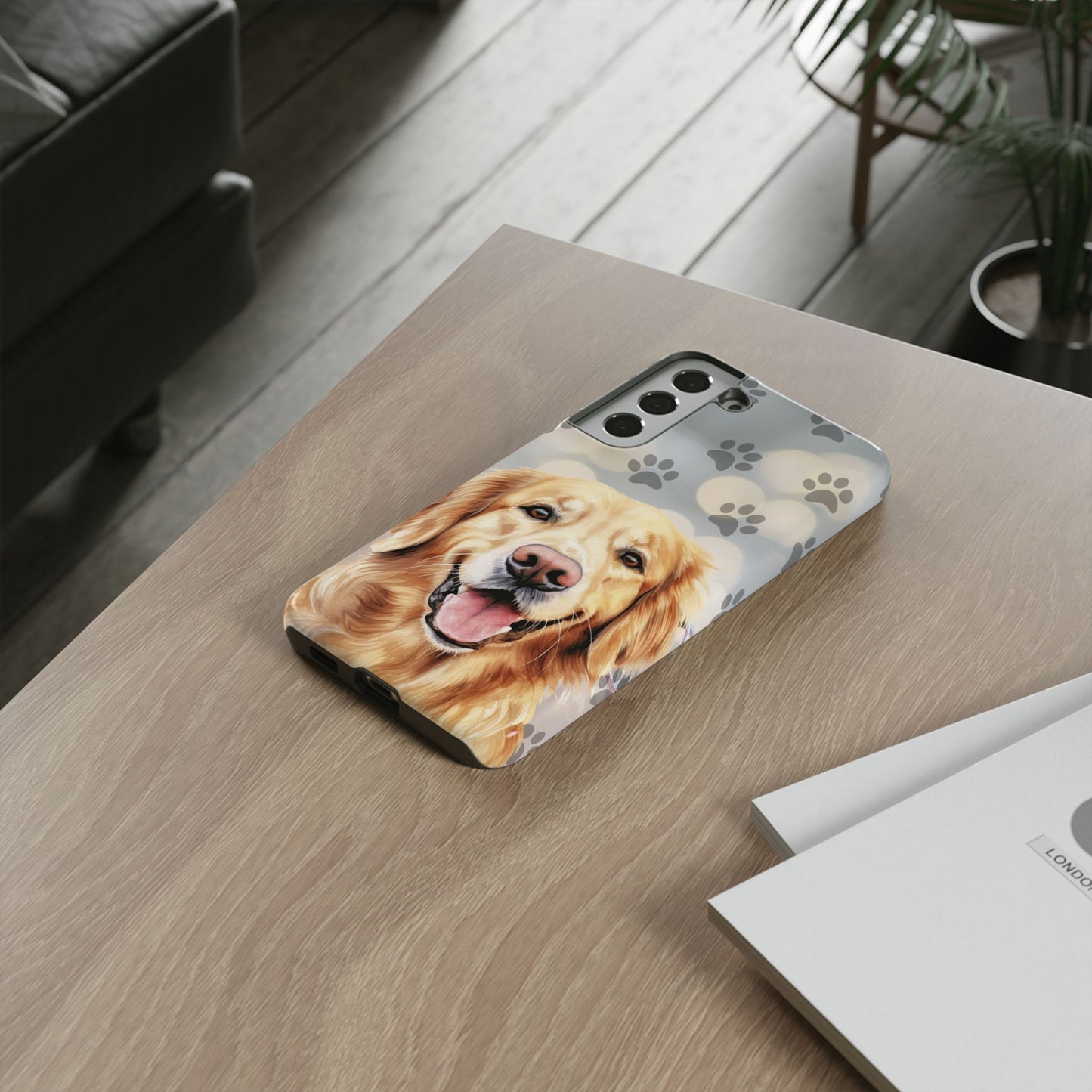 Golden Retriever Phone Case by Tough Cases (Apple iPhone, Samsung Galaxy, and Google Pixel)