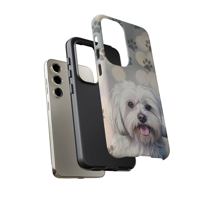 Maltese Phone Case by Tough Cases (Apple iPhone, Samsung Galaxy, and Google Pixel)