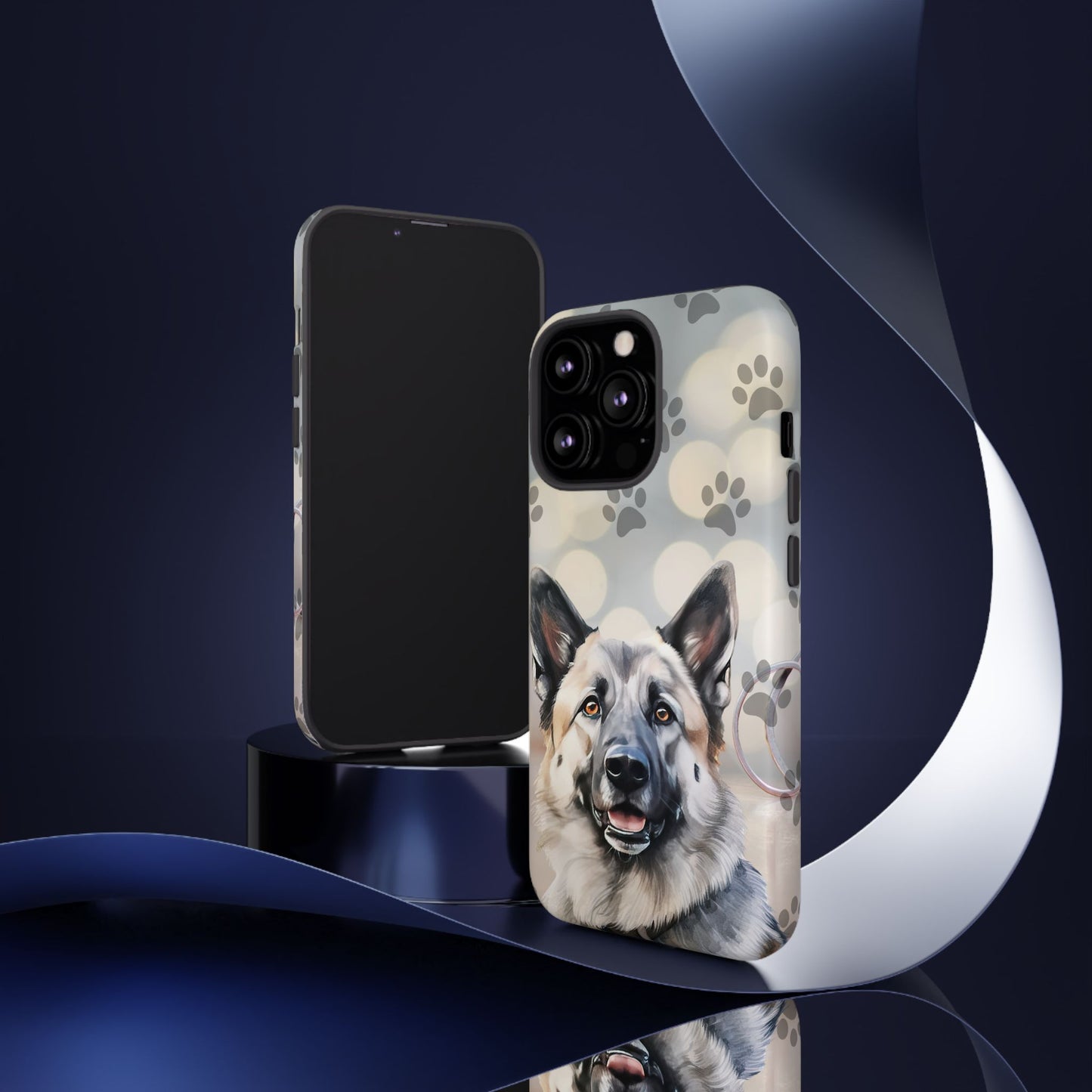 Norwegian Elkhound by Tough Cases (Apple iPhone, Samsung Galaxy, and Google Pixel)