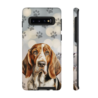 Basset Hound Phone Case by Tough Cases (Apple iPhone, Samsung Galaxy, and Google Pixel)