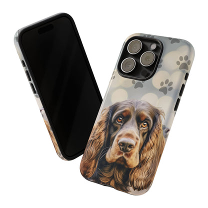 English Cocker Spaniel Phone Case by Tough Cases (Apple iPhone, Samsung Galaxy, and Google Pixel)