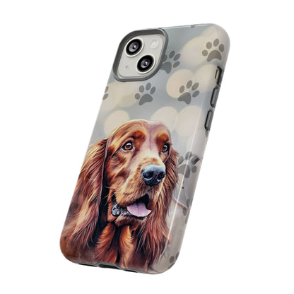 Irish Setter Phone Case by Tough Cases (Apple iPhone, Samsung Galaxy, and Google Pixel)