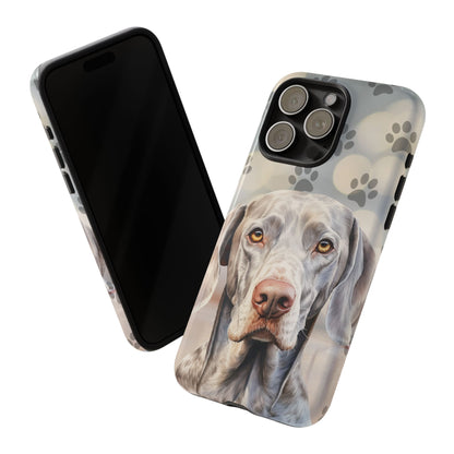 Weimaraner Phone Case by Tough Cases (Apple iPhone, Samsung Galaxy, and Google Pixel)