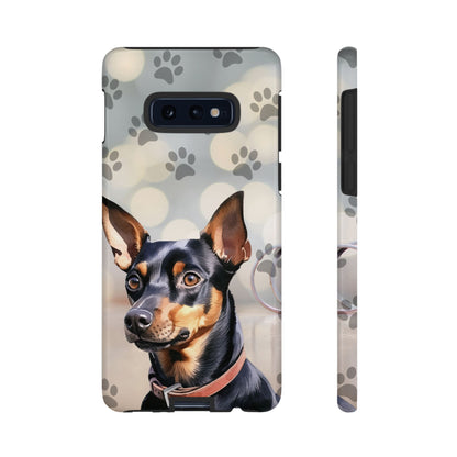 Miniature Pinscher by Tough Cases (Apple iPhone, Samsung Galaxy, and Google Pixel)