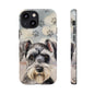 Miniature Schnauzer by Tough Cases (Apple iPhone, Samsung Galaxy, and Google Pixel)