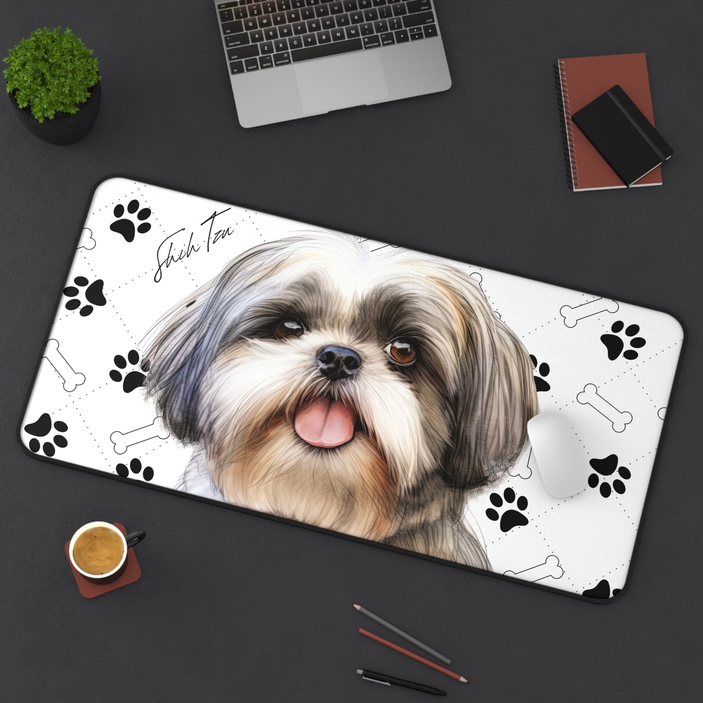 Shih Tzu Desk Mat