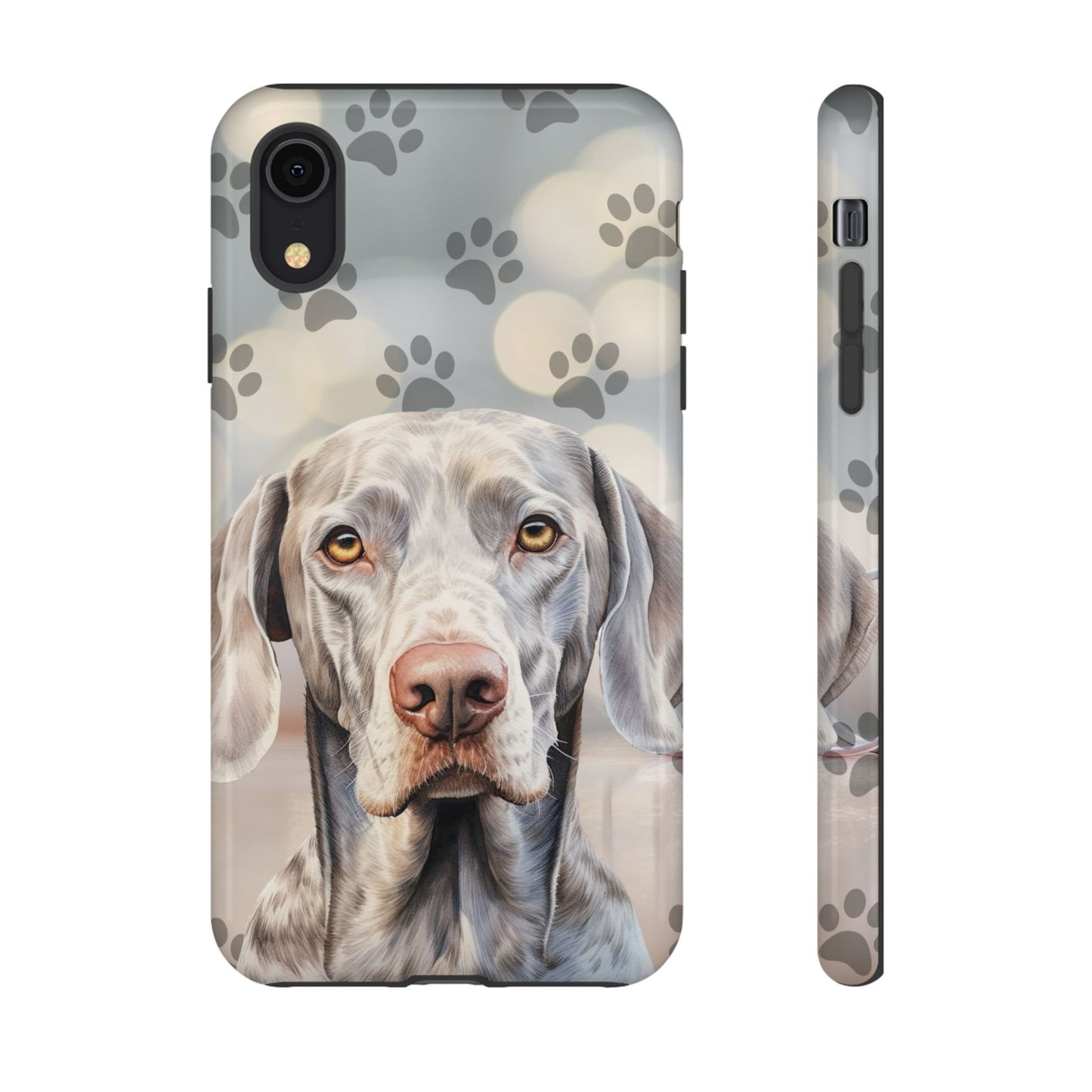 Weimaraner Phone Case by Tough Cases (Apple iPhone, Samsung Galaxy, and Google Pixel)
