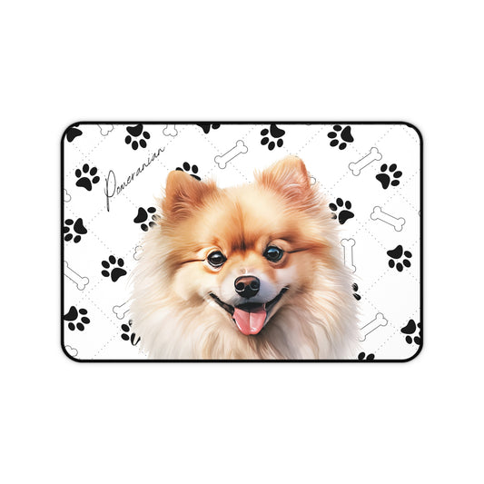 Pomeranian Desk Mat